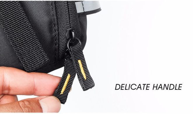 Велосумка підсідельна Rhinowalk 1.0л T603 Black RW195