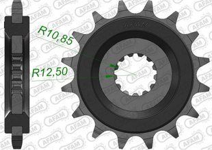 Зірка AFAM Shaft Sprocket 525 Rubber, 16z 28401NR-16