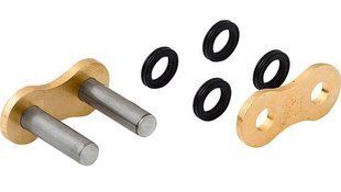 Замок ланцюга AFAM MR Rivert Link - 525 [Gold], 525 / Seal Ring MR-A525XHR3-G