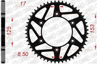 Зірка AFAM Steel-K Sprocket 520 - Honda [Black], 52z 10212K-52
