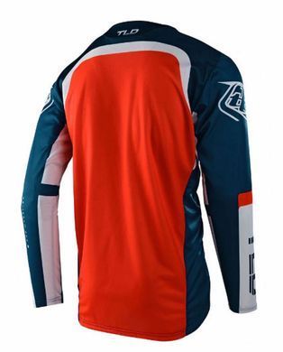 Джерсі TLD Sprint Jersey Fractura [Slate Blue Orange] 2X 323331026