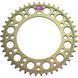 Зірка Renthal Hard Anodised Chainwheel 525 [Gold], 46z 215U-525-46P-HA