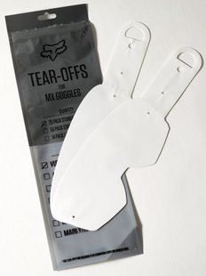 Дитячi зривки FOX Y-AIRSPACE Tear-Offs Laminated - 20 pack, No Size 25379-012-OS