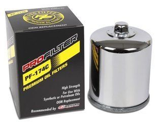 Фільтр ProFilter Premium Oil Filter [Chrome], Spin-On PF-174C