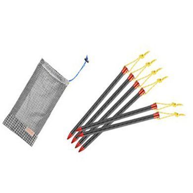 Колышки 3F Ul Gear Carbon Nail 15 см 6pc 47g Black NLCF1556