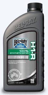 Масло моторне Bel-Ray H1-R Synthetic Ester Oil [1л], 2T Pre-mix 99280-B1LW