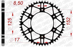Зірка AFAM Steel-SLK Sprocket 520 - Beta [Black], 50z 38300SLK+50