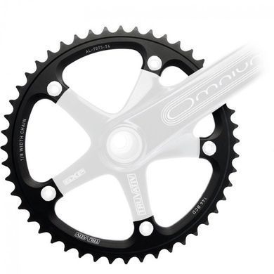 Зірка SRAM ROAD 48T V1 144 AL5 BLK OMNIUM 11.6215.197.100
