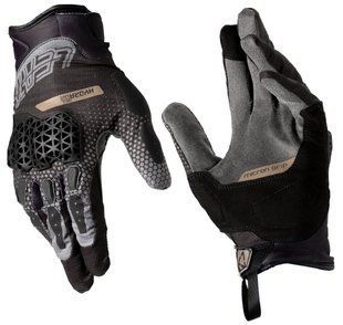 Рукавички LEATT 5.5 HydraDri Adventure Short Glove [Stealth], L (10) 6025101743