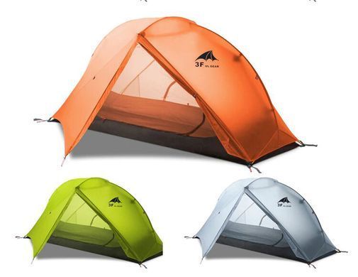 Намет 3F Ul Gear Floating cloud 1 (1-місний) 15D nylon 3 season grey 6970919900736