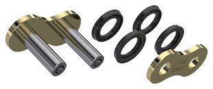 Замок ланцюга AFAM MRS Rivert Link - 525 [Gold], 525 / Seal Ring MRS-A525XHR3-G