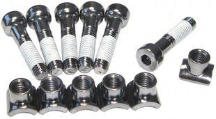 Болти та гайки для кріплення сідла дропера RockShox Reverb / Seat Clamp Bolts and Nuts for Dropper, 6 шт. (2010+) 11.6818.035.008