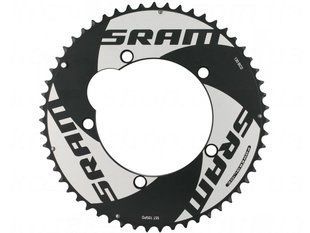 Звезда SRAM POWERGLIDE CRING ROAD RED 10S 55T 130 AL4 BLK TT 11.6215.198.040