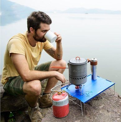 Столик походной Naturehike Compact Table 340х250 мм NH17Z001-L Grey 6927595772287