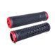 Грипсы ODI CF Grip v2.1 Lock-On Pearl Blk/Red w/MtRedClamp F35CFBR-R