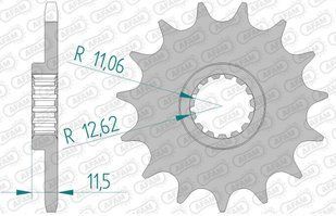 Зірка AFAM 520 Sprocket - KTM, 14z 73303-14