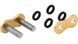 Замок ланцюга AFAM MR Rivert Link - 525 [Gold], 525 / Seal Ring MR-A525XSR2-G