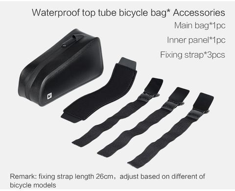 Велочохол на раму Rhinowalk Bike Phone 1.2л RK18330 Black RW185
