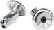 Баренди ODI Aluminum End Plugs w/Lasered Logo SILVER F71APS