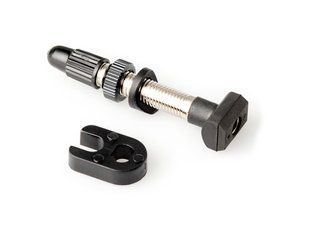 Безкамерний ніпель DT Swiss Tubeless Valve, Road Asymmetric, 32 мм, латунний, сріблястий TVXXXXXS12892S