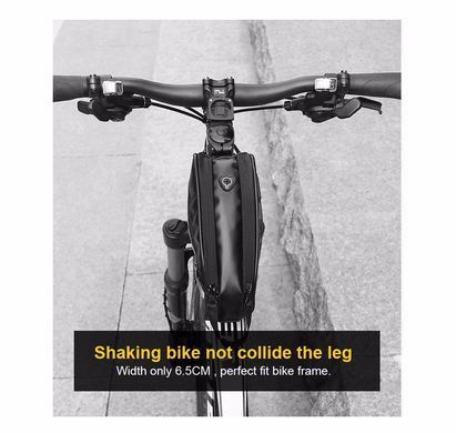 Велосумка на раму Rhinowalk Top Tube 1.3л T31 Matte Black RW193