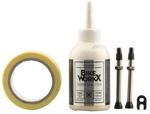 Комплект для переходу на безкамерку Bikeworkx Tubeless Ready Kit Gravel & Road (2 шт.) TLRKIT/ROAD