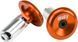 Баренды ODI Aluminum End Plugs w/Lasered Logo ORANGE F71APO