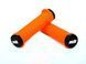 Грипсы ODI Troy Lee Designs Signature MTB Lock-On Bonus Pack Orange w/ Black Clamps (оранжевые с черными замками)