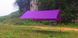 Тент туристичний 3F UL GEAR 40D silicone 3х3 м Purple