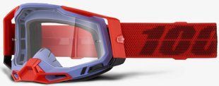 Мото маски 100% RACECRAFT 2 Goggle Cleat - Clear Lens, Clear Lens 50009-00027