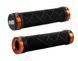 Грипсы ODI Cross Trainer MTB Lock-On Bonus Pack Black w/Orange Clamps, черные с оранжевыми замками D30CTB-O