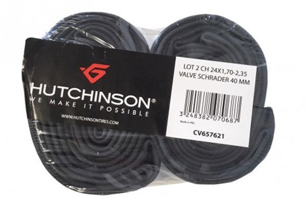 Комплект камер Hutchinson 24x1.70-2.35 (47/57-507) Schrader 40 мм CV657621