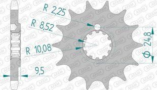 Зірка AFAM 428 Sprocket - KTM, 13z 94202-13