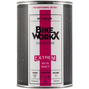 Мастило для ланцюга BikeWorkX Chain Star Extreme банка 1L CHAINE/1