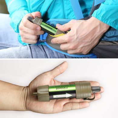Фильтр для воды портативный походный Miniwell L630 2000L khaki 6951533263025