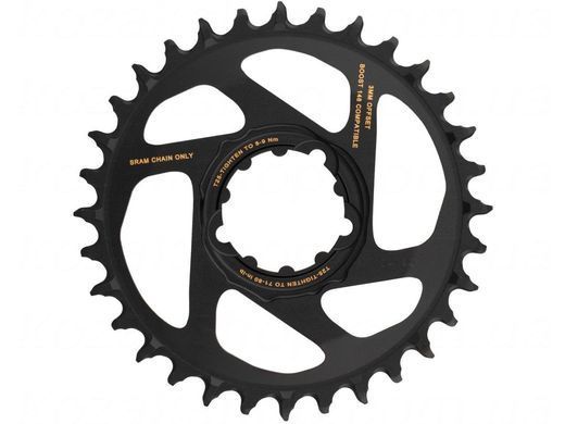 Зірка SRAM X-SYNC 2 SL 34T Direct Mount 6mm Offset Eagle Gold 11.6218.040.004