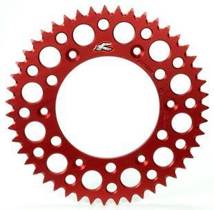 Зірка Renthal 520 Ultralight&trade; Chainwheel - Honda [Red], 52z 154U-520-52GRRD