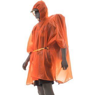 Пончо-тент 3F Ul Gear 210T polyester Basic orange 6970919904536