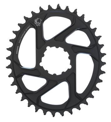Зірка SRAM X-SYNC 2 Oval 36T Direct Mount 6mm Offset Alum Eagle Black 11.6218.038.050