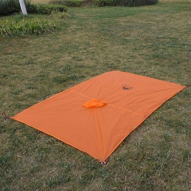 Пончо-тент 3F Ul Gear 210T polyester Basic orange 6970919904536