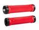 Грипсы ODI Ruffian MTB Lock-On Bonus Pack Bright Red w/Black Clamps, красные с черными замками D30RFBR-B