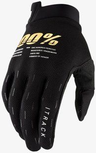 Дитячі рукавички 100% ITRACK Youth Glove [Black], YXL (8) 10009-00003