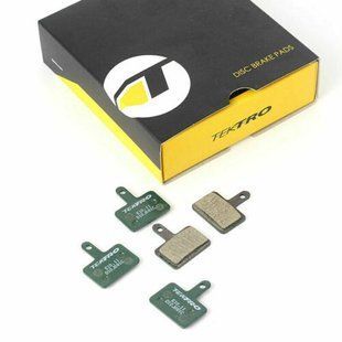 Тормозные колодки Tektro E10.11 органические, упаковка 15 пар, зеленые E10.11 BOX
