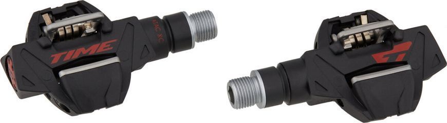 Педали контактные TIME ATAC XC 8 XC/CX pedal, including ATAC cleats, Black/Red 00.6718.008.000