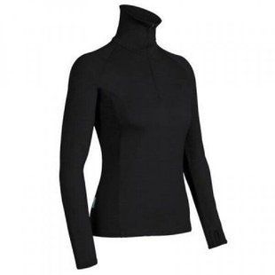 Термофутболка с длинным рукавом Icebreaker BF 260 Tech Top WMN black M IBF 127 001 M