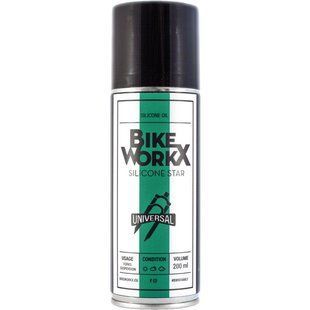 Силікон BikeWorkX Silicone Star спрей 200 мл. SILICONE/200