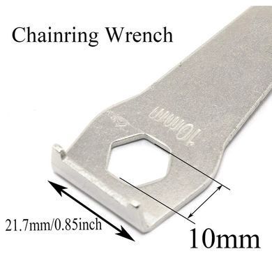 Ключ для бонок шатунів (Chainring Nut Wrench), сталевий BT01