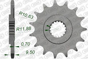 Зірка AFAM Standard Chainwheel 520 - Honda, 14z 20311-14
