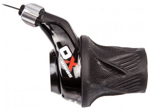 Манетка SRAM X01 Grip Shift 11 Speed задняя Red Locking Grips 00.7018.091.001