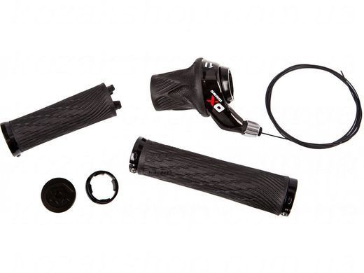Манетка SRAM X01 Grip Shift 11 Speed задняя Red Locking Grips 00.7018.091.001